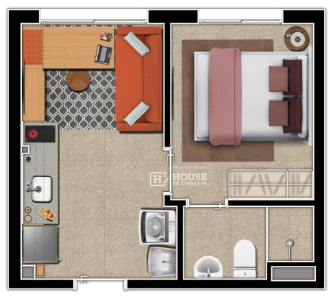 Imagem Apartamento com 1 Quarto à Venda, 24 m² em Liberdade - São Paulo
