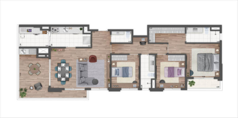 Imagem Apartamento com 3 Quartos à Venda, 111 m² em Perdizes - São Paulo
