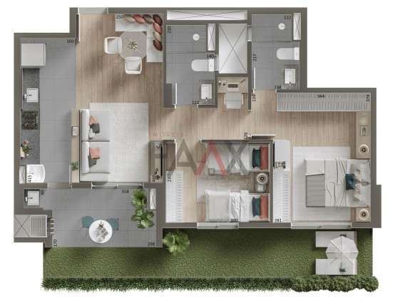 Imagem Apartamento com 1 Quarto à Venda, 61 m² em Cidade Dos Lagos - Guarapuava Imagem Apartamento com 1 Quarto à Venda, 61 m² em Cidade Dos Lagos - Guarapuava