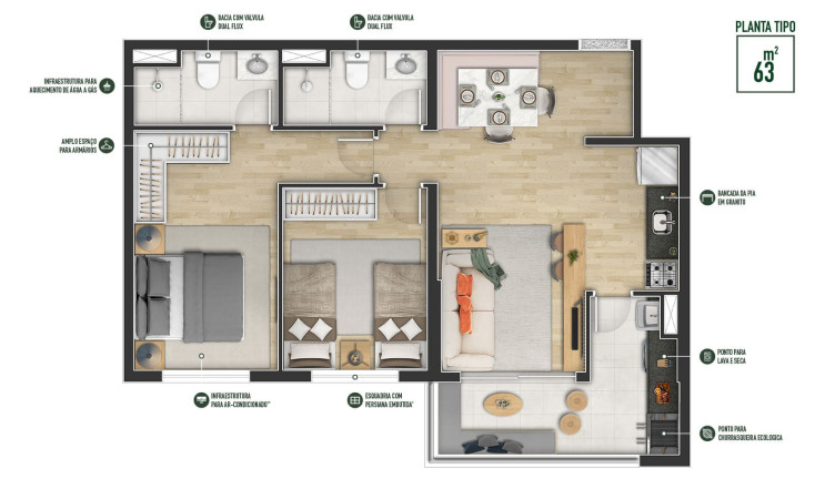 Imagem Apartamento com 3 Quartos à Venda, em Jardim Iracema/aldeia - Barueri Imagem Apartamento com 3 Quartos à Venda, em Jardim Iracema/aldeia - Barueri