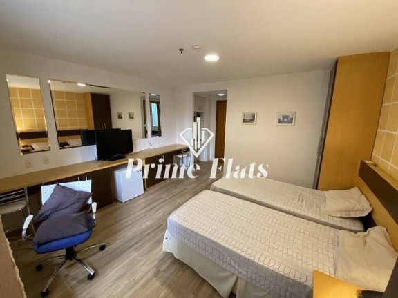 Apartamento com 1 Quarto para Alugar, 25 m² em Brooklin Novo - São Paulo