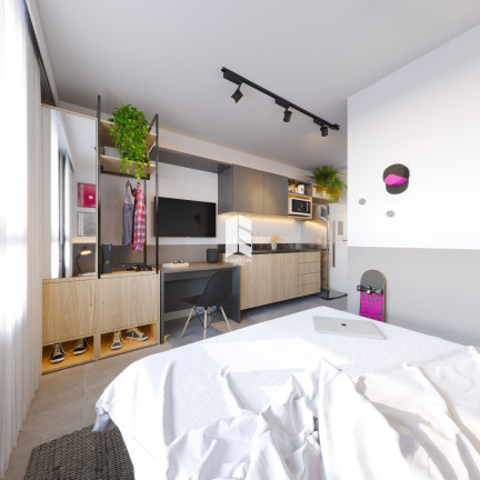 Imagem Apartamento com 1 Quarto à Venda,  em Camobi - Santa Maria