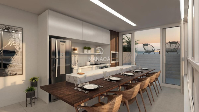 Imagem Apartamento com 3 Quartos à Venda, 98 m² em Itacolomi - Balneário Piçarras