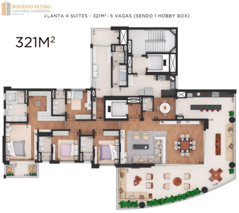 Imagem Apartamento com 4 Quartos à Venda, 325 m² em Paraíso - São Paulo