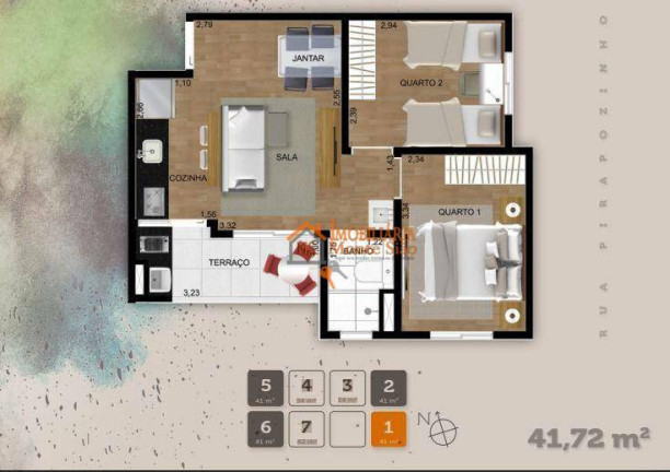 Apartamento com 2 Quartos à Venda, 41 m² em Vila Rosália - Guarulhos