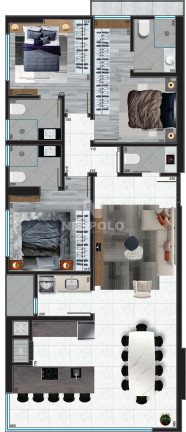 Imagem Apartamento à Venda, 85 m² em Perequê - Porto Belo Imagem Apartamento à Venda, 85 m² em Perequê - Porto Belo