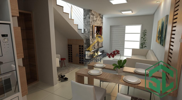 Imagem Casa com 2 Quartos à Venda, 83 m² em Petrópolis - Novo Hamburgo