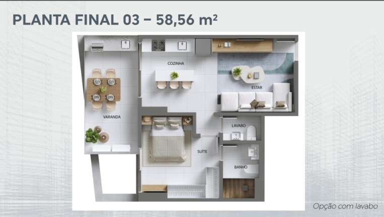 Imagem Apartamento com 1 Quarto à Venda, 59 m² em Ponta Da Praia - Santos Imagem Apartamento com 1 Quarto à Venda, 59 m² em Ponta Da Praia - Santos