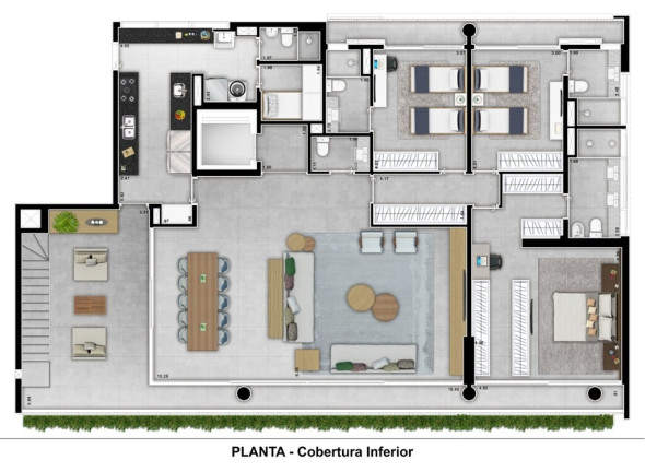 Imagem Apartamento com 3 Quartos à Venda, 252 m² em Cidade Jardim - São Paulo Imagem Apartamento com 3 Quartos à Venda, 252 m² em Cidade Jardim - São Paulo