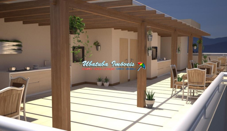 Imagem Apartamento com 1 Quarto à Venda, 60 m² em Centro - Ubatuba