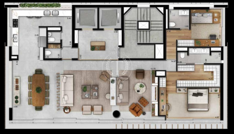 Imagem Apartamento com 3 Quartos à Venda, 183 m² em Vila Nova Conceição - São Paulo
