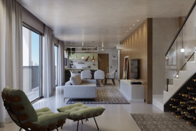 Imagem Apartamento com 1 Quarto à Venda, 88 m² em Setor Bueno - Goiânia