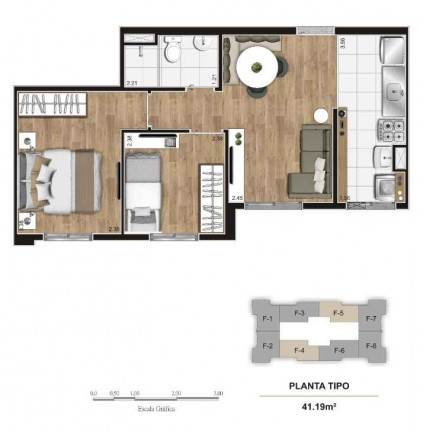 Imagem Apartamento com 2 Quartos à Venda, 41 m² em Vila Nova Cachoeirinha - São Paulo