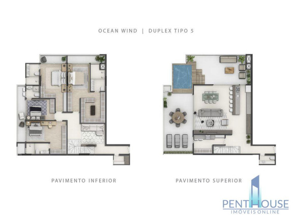 Imagem Apartamento com 3 Quartos à Venda, 154 m² em Praia Brava De Itajaí - Itajaí Imagem Apartamento com 3 Quartos à Venda, 154 m² em Praia Brava De Itajaí - Itajaí