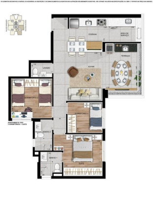 Imagem Apartamento com 3 Quartos à Venda, 80 m² em Tatuapé - São Paulo