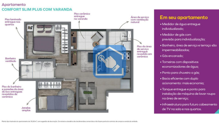Apartamento com 2 Quartos à Venda, 40 m² em Nossa Senhora Do ó - São Paulo