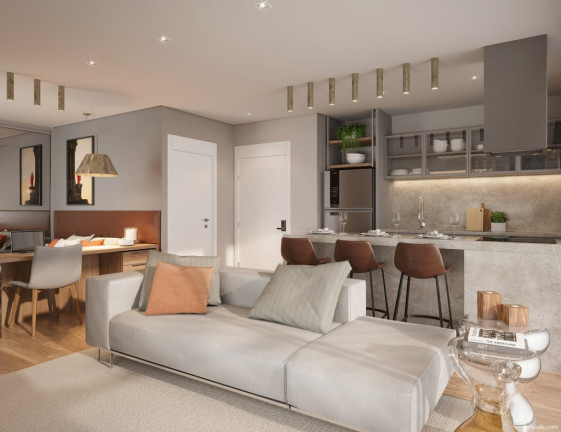Imagem Apartamento com 1 Quarto à Venda, 31 m² em Batel - Curitiba