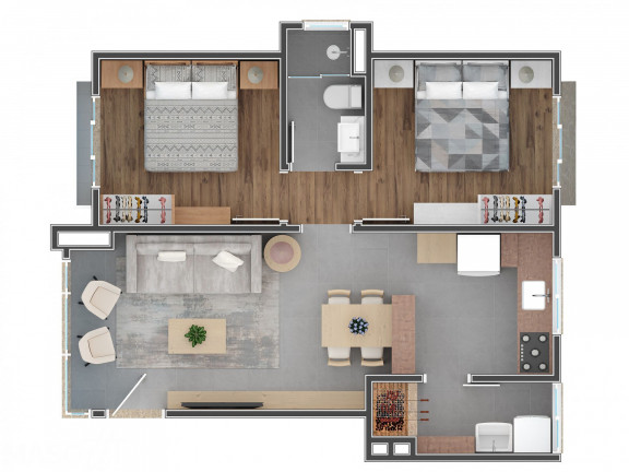 Imagem Apartamento com 2 Quartos à Venda, 5.478 m² em Piratini - Gramado Imagem Apartamento com 2 Quartos à Venda, 5.478 m² em Piratini - Gramado