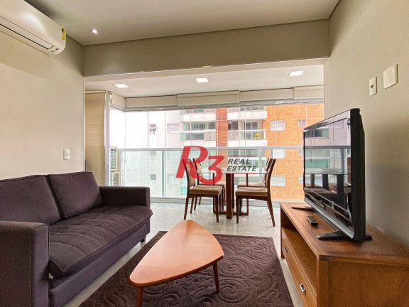 Imagem Apartamento com 1 Quarto à Venda, 53 m² em Ponta Da Praia - Santos
