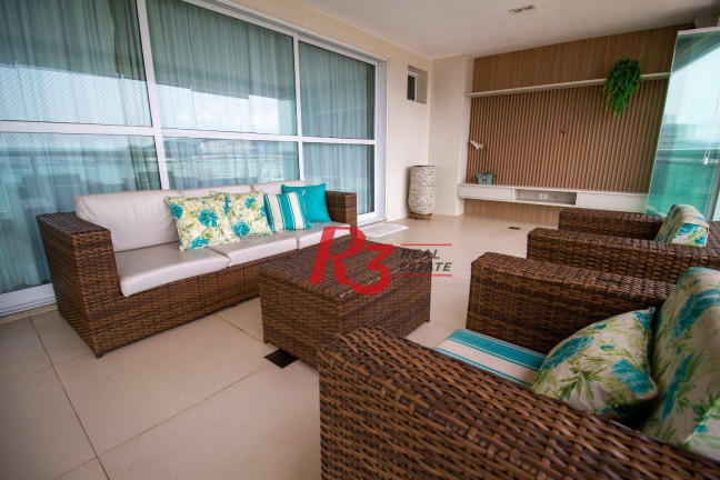 Imagem Apartamento com 4 Quartos à Venda, 324 m² em Aparecida - Santos Imagem Apartamento com 4 Quartos à Venda, 324 m² em Aparecida - Santos
