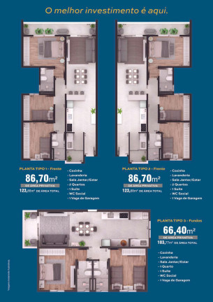 Imagem Apartamento à Venda, 66 m² em Zona Iii - Umuarama Imagem Apartamento à Venda, 66 m² em Zona Iii - Umuarama