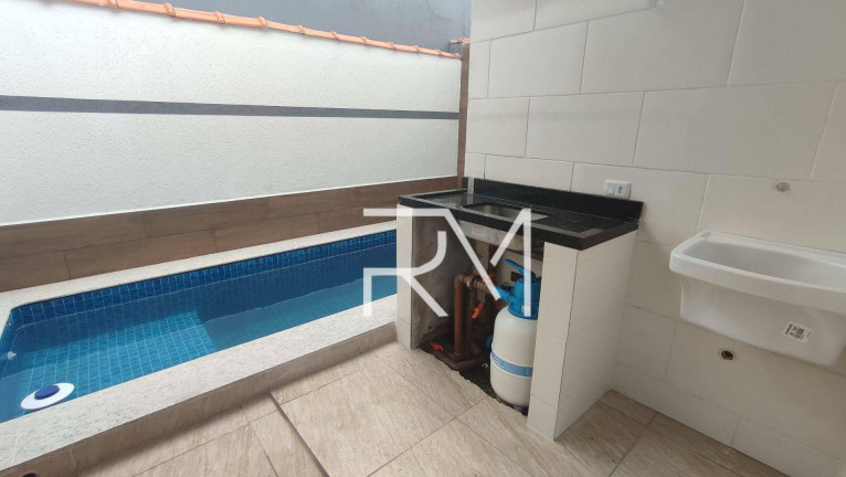 Imagem Casa com 2 Quartos à Venda, 67 m² em Balneário Itaoca - Mongaguá