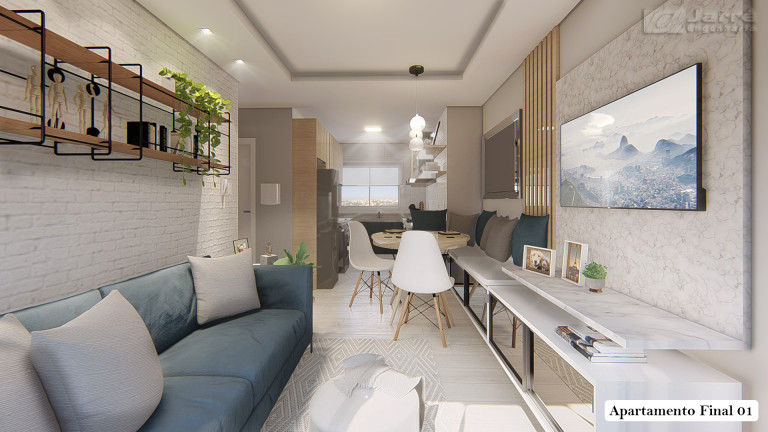 Imagem Apartamento com 2 Quartos à Venda, 48 m² em Petrópolis - Passo Fundo Imagem Apartamento com 2 Quartos à Venda, 48 m² em Petrópolis - Passo Fundo