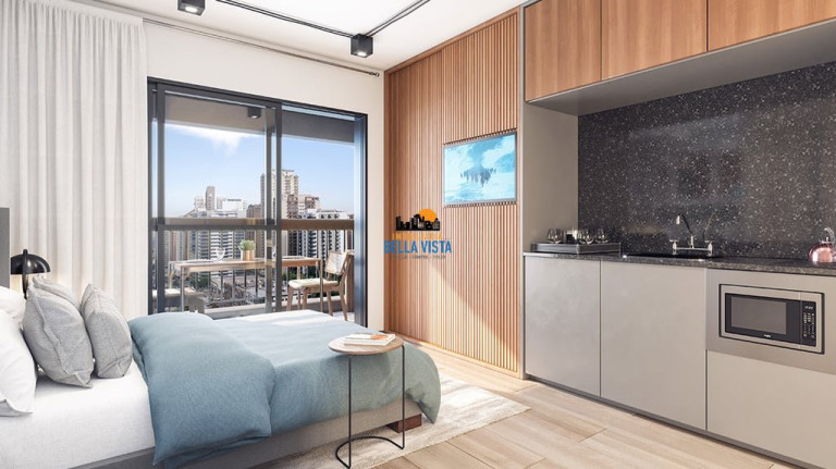Imagem Apartamento com 1 Quarto à Venda,  em Brooklin Paulista - São Paulo