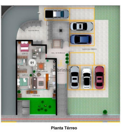 Cobertura com 2 Quartos à Venda, 70 m² em Bombas - Bombinhas