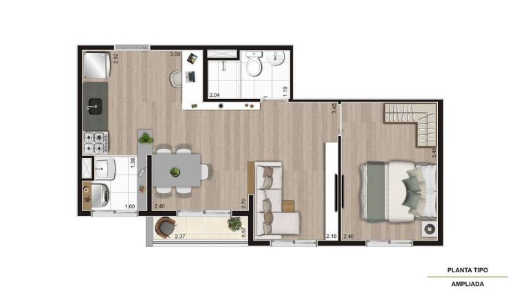Imagem Apartamento com 2 Quartos à Venda, 37 m² em Vila Moraes - São Paulo