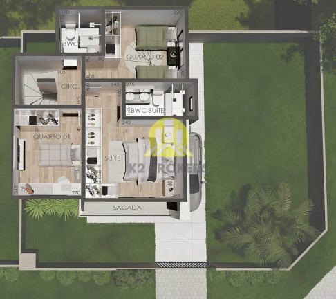 Imagem Sobrado com 3 Quartos à Venda, 146 m² em Xaxim - Curitiba