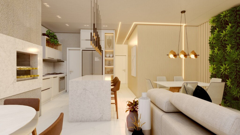 Imagem Apartamento com 3 Quartos à Venda, 103 m² em Perequê - Porto Belo