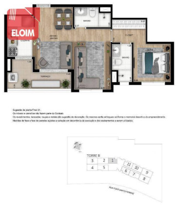 Imagem Apartamento com 2 Quartos à Venda, 55 m² em Vila Anastácio - São Paulo Imagem Apartamento com 2 Quartos à Venda, 55 m² em Vila Anastácio - São Paulo