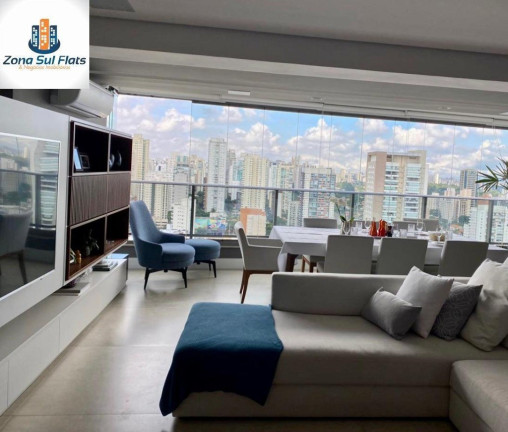 Apartamento com 2 Quartos à Venda, 128 m² em Cidade Monções - São Paulo
