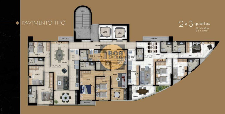 Imagem Apartamento com 2 Quartos à Venda, 62 m² em Madalena - Recife Imagem Apartamento com 2 Quartos à Venda, 62 m² em Madalena - Recife