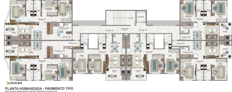 Imagem Apartamento com 3 Quartos à Venda, em Palmas - Governador Celso Ramos Imagem Apartamento com 3 Quartos à Venda, em Palmas - Governador Celso Ramos
