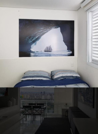 Imagem Apartamento com 1 Quarto à Venda, 45 m² em Jardim Santo Amaro - São Paulo