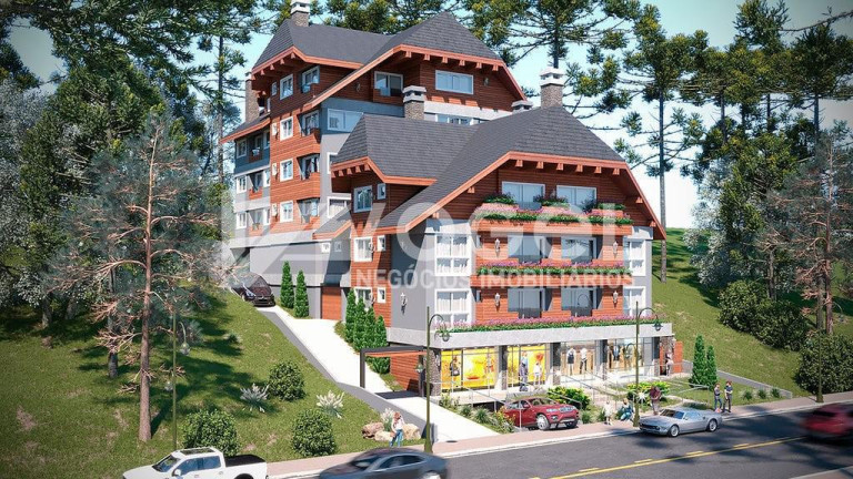 Imagem Apartamento com 1 Quarto à Venda, 54 m² em Centro - Gramado