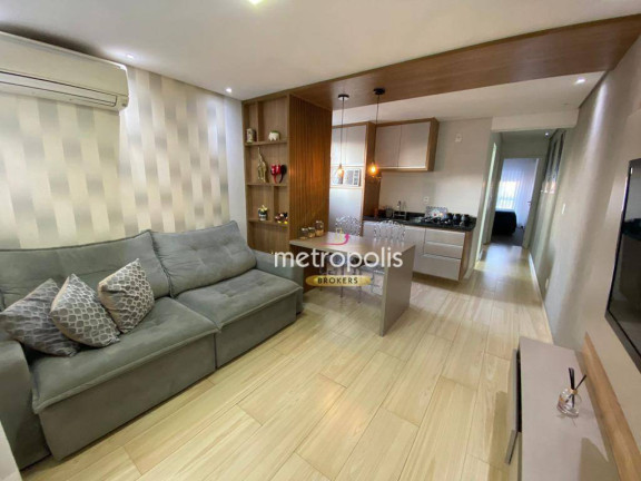 Apartamento com 2 Quartos à Venda, 53 m² em Jardim - Santo André