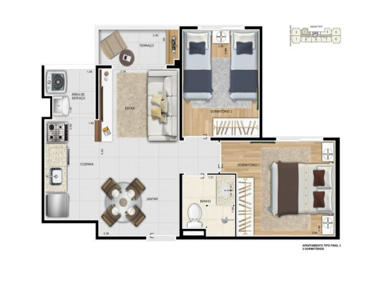 Imagem Apartamento com 2 Quartos à Venda, 44 m² em Quarta Parada - São Paulo Imagem Apartamento com 2 Quartos à Venda, 44 m² em Quarta Parada - São Paulo