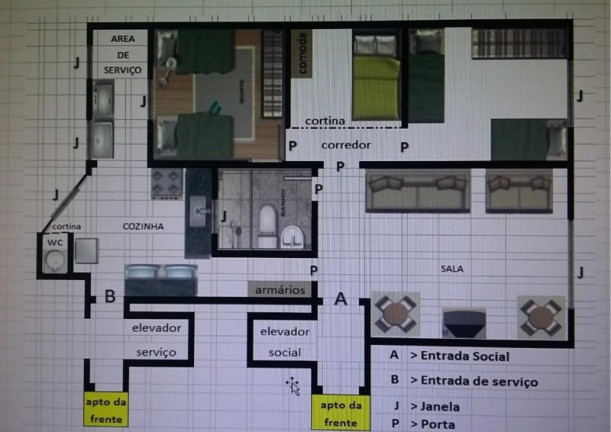 Imagem Imóvel com 3 Quartos para Alugar, 82 m² em Bela Vista - São Paulo Imagem Imóvel com 3 Quartos para Alugar, 82 m² em Bela Vista - São Paulo