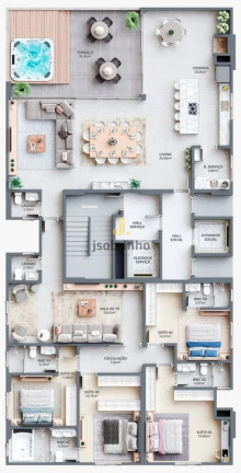 Imagem Apartamento com 3 Quartos à Venda, 133 m² em Meia Praia - Itapema Imagem Apartamento com 3 Quartos à Venda, 133 m² em Meia Praia - Itapema