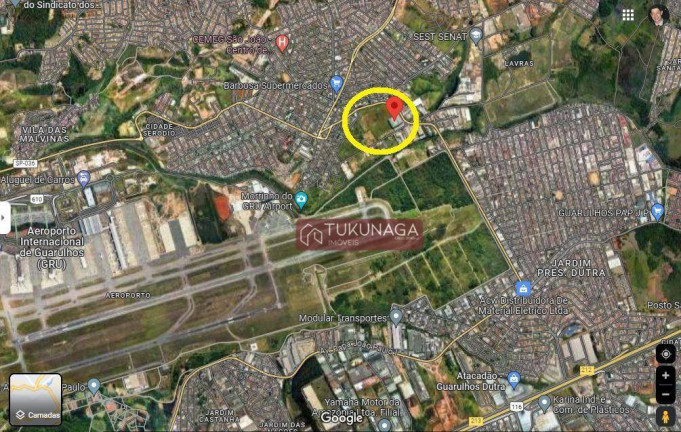 Imagem Galpão à Venda, 82.000 m² em Jardim Presidente Dutra - Guarulhos Imagem Galpão à Venda, 82.000 m² em Jardim Presidente Dutra - Guarulhos