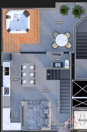 Imagem Apartamento com 3 Quartos à Venda, 89 m² em Centro - Itajaí