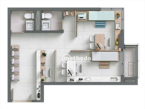 Imagem Sala Comercial à Venda, 35 m² em Centro - Campinas
