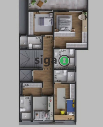 Imagem Casa com 4 Quartos à Venda, 535 m² em Brooklin - São Paulo Imagem Casa com 4 Quartos à Venda, 535 m² em Brooklin - São Paulo