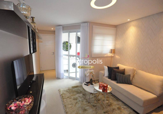 Imagem Apartamento com 2 Quartos à Venda, 53 m² em Jardim - Santo André