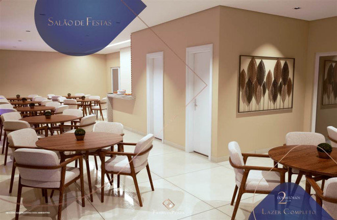 Imagem Apartamento com 2 Quartos à Venda, 65 m² em Guilhermina - Praia Grande