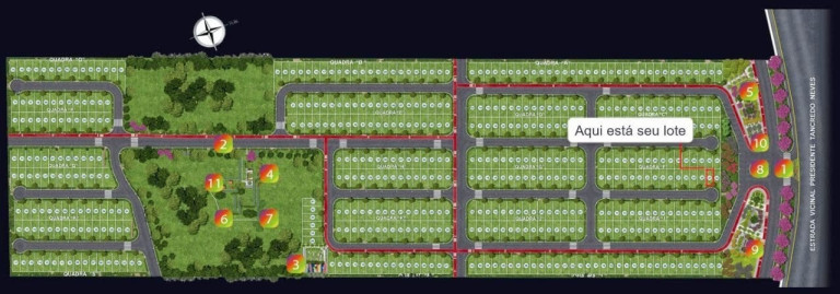 Terreno em Condomínio à Venda, 140 m² em Figueira - Guaratinguetá