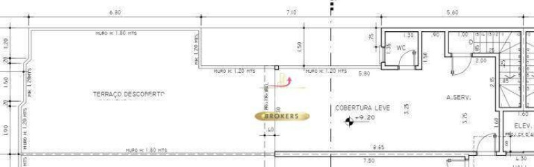 Imagem Cobertura com 3 Quartos à Venda, 192 m² em Campestre - Santo André Imagem Cobertura com 3 Quartos à Venda, 192 m² em Campestre - Santo André
